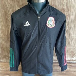 NWT Adidas Men's Mexico Presentation Jacket  Black FH7847